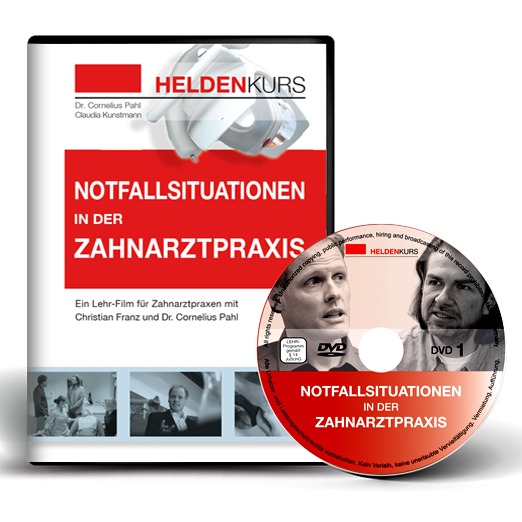 Heldenkurs-DVD "Notfallsituationen in der Zahnarztpraxis"
